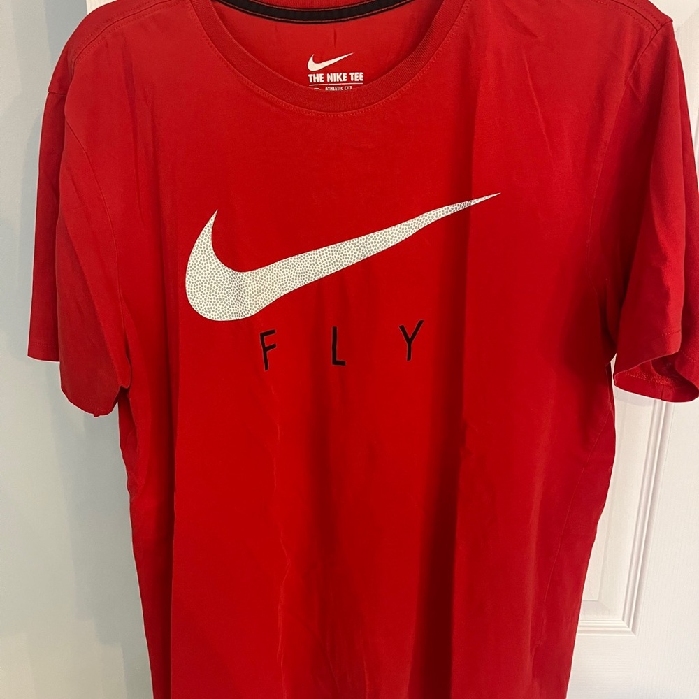 Nike Red Short Sleeve Tee